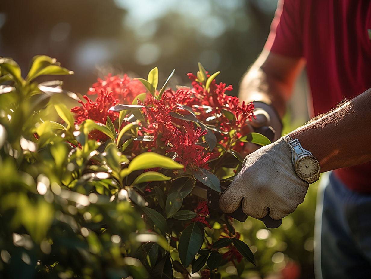 photinia  croissance